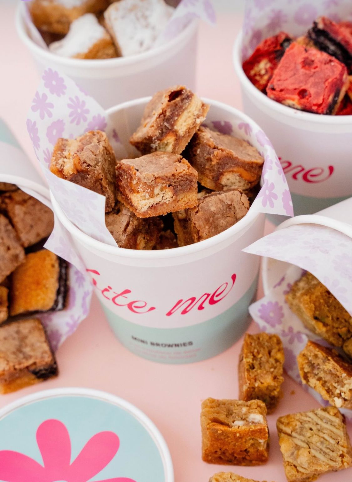 Bite de brownie: Twix