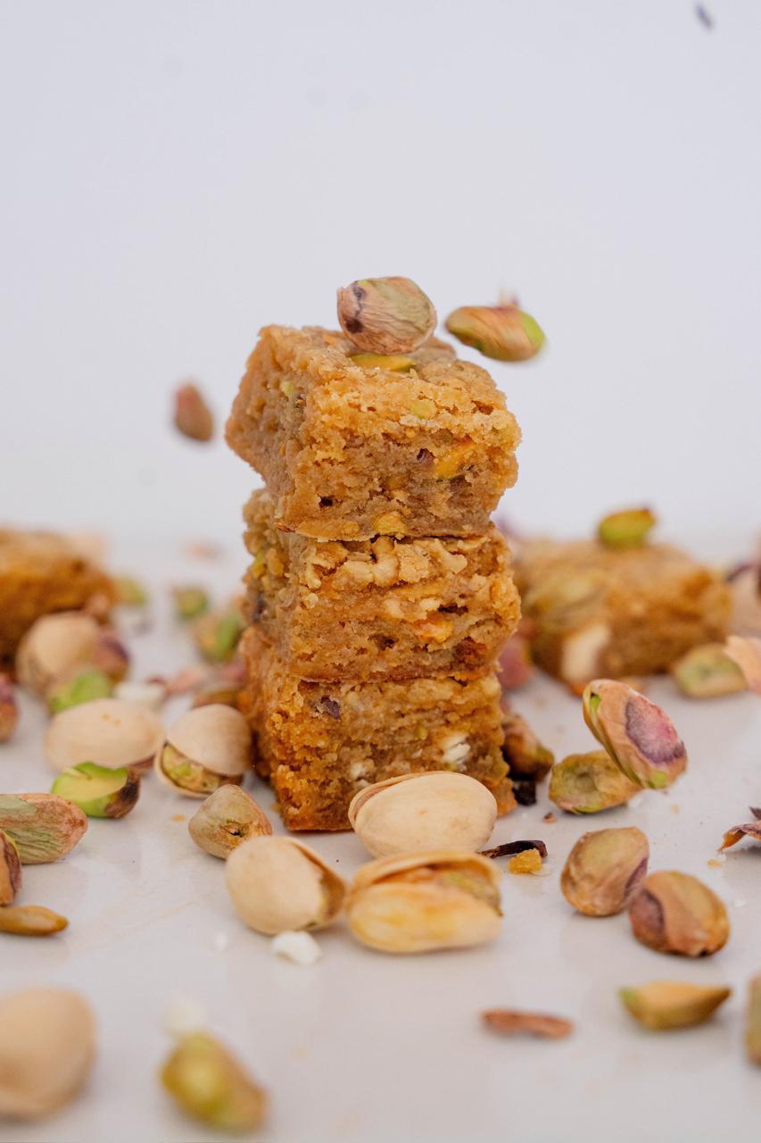 Bite de brownie: Pistacho