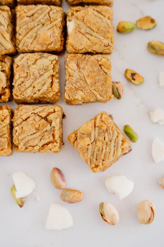 Bite de brownie: Pistacho